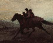 Samuel John Peploe Freeden gallop Spain oil painting artist